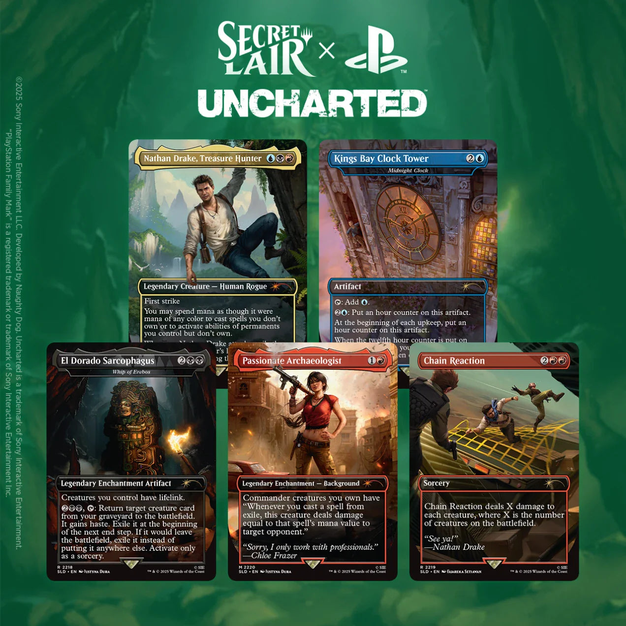 CardboardCrack - Secret Lair x Uncharted