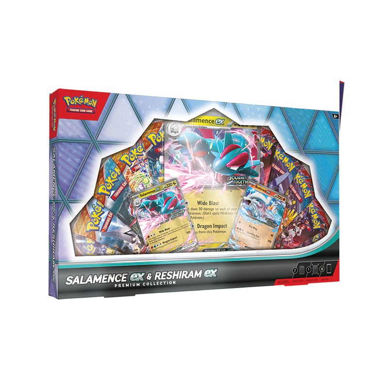 CardboardCrack - Pokemon TCG: Salamence ex & Reshiram ex Premium Collection