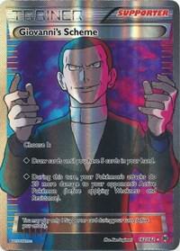 CardboardCrack - Giovanni's Scheme (Full Art) - XY - BREAKthrough (BKT)