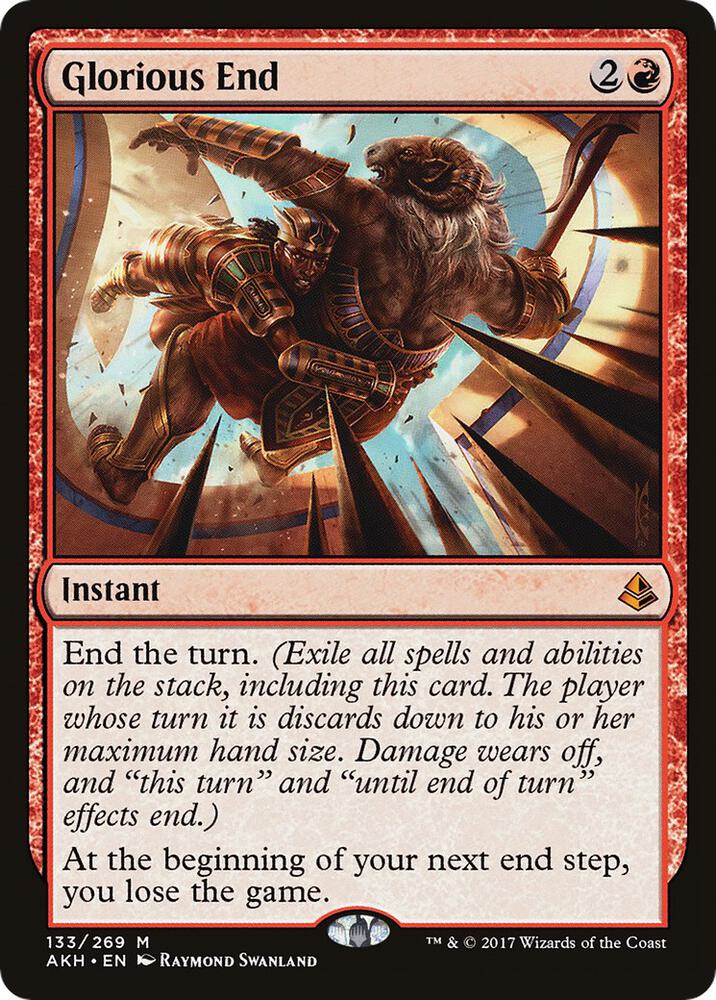 CardboardCrack - Glorious End - Amonkhet (AKH) - FOIL