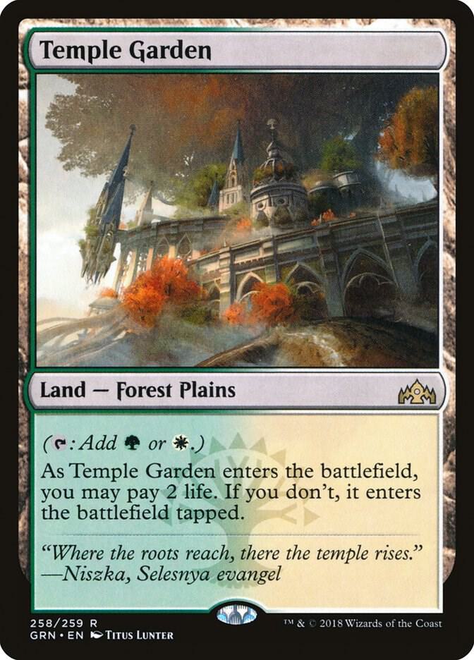 CardboardCrack - Temple Garden - Guilds of Ravnica (GRN)