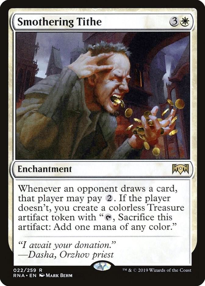 CardboardCrack - Smothering Tithe - Ravnica Allegiance (RNA)
