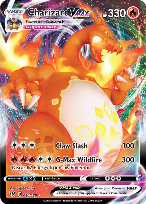 CardboardCrack - Charizard VMAX - SWSH03: Darkness Ablaze (SWSH03)