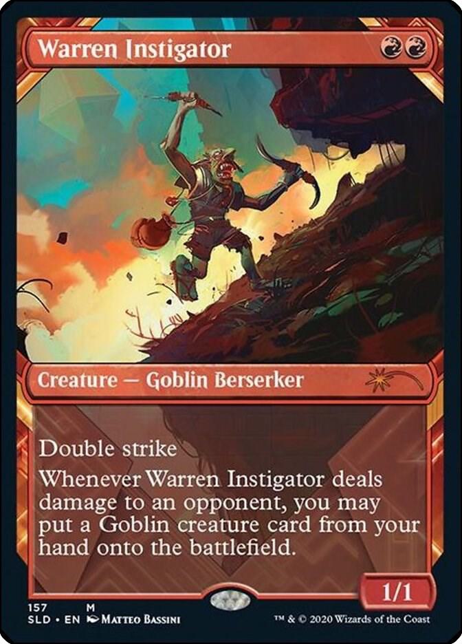 CardboardCrack - Warren Instigator - Secret Lair Drop Series (SLD) - FOIL