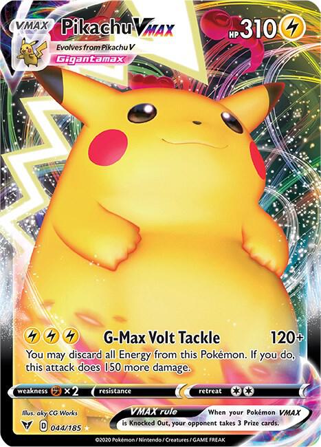 CardboardCrack - Pikachu VMAX - SWSH04: Vivid Voltage (SWSH04)