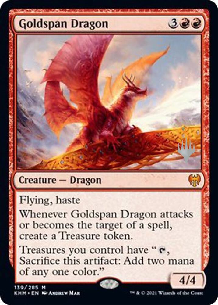 CardboardCrack - Goldspan Dragon - Promo Pack: Kaldheim (PPKHM)