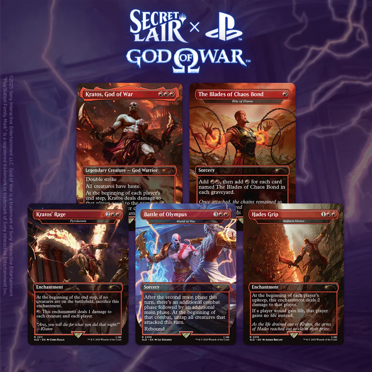 CardboardCrack - Secret Lair x God of War: Greek