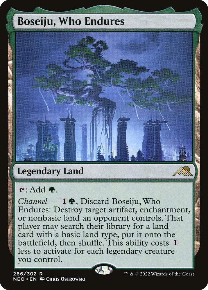 CardboardCrack - Boseiju, Who Endures - Kamigawa: Neon Dynasty (NEO)