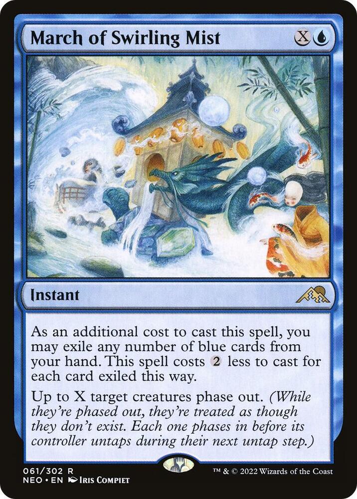 CardboardCrack - March of Swirling Mist - Kamigawa: Neon Dynasty (NEO) - FOIL