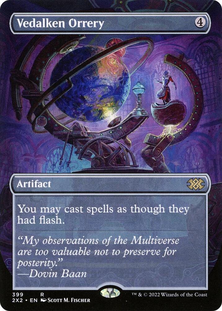 CardboardCrack - Vedalken Orrery (Borderless) - Double Masters 2022 (2X2)