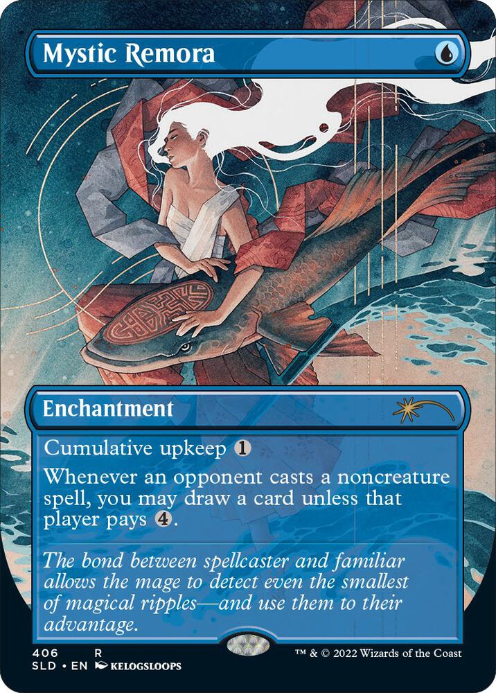 CardboardCrack - Mystic Remora (Borderless) - Secret Lair Drop Series (SLD)