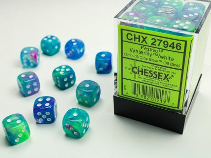 CardboardCrack - Chessex 7-Dice Polyhedral Sets (Various Colors)