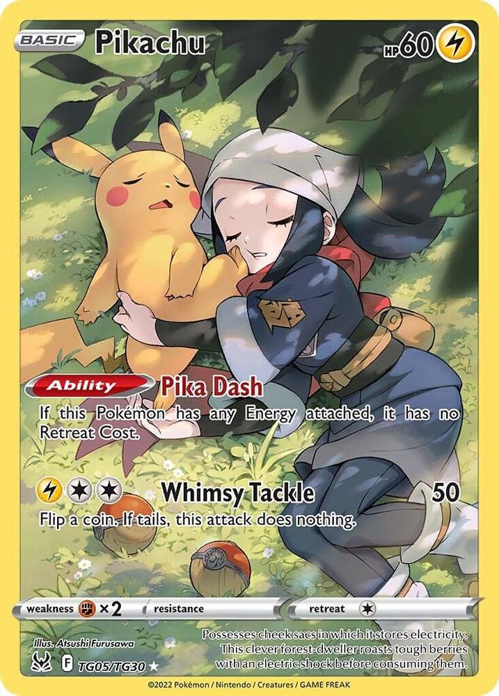 CardboardCrack - Pikachu - SWSH11: Lost Origin Trainer Gallery (SWSH11: TG)