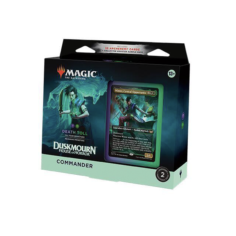 CardboardCrack - MTG Duskmourn Commander Deck - Death Toll