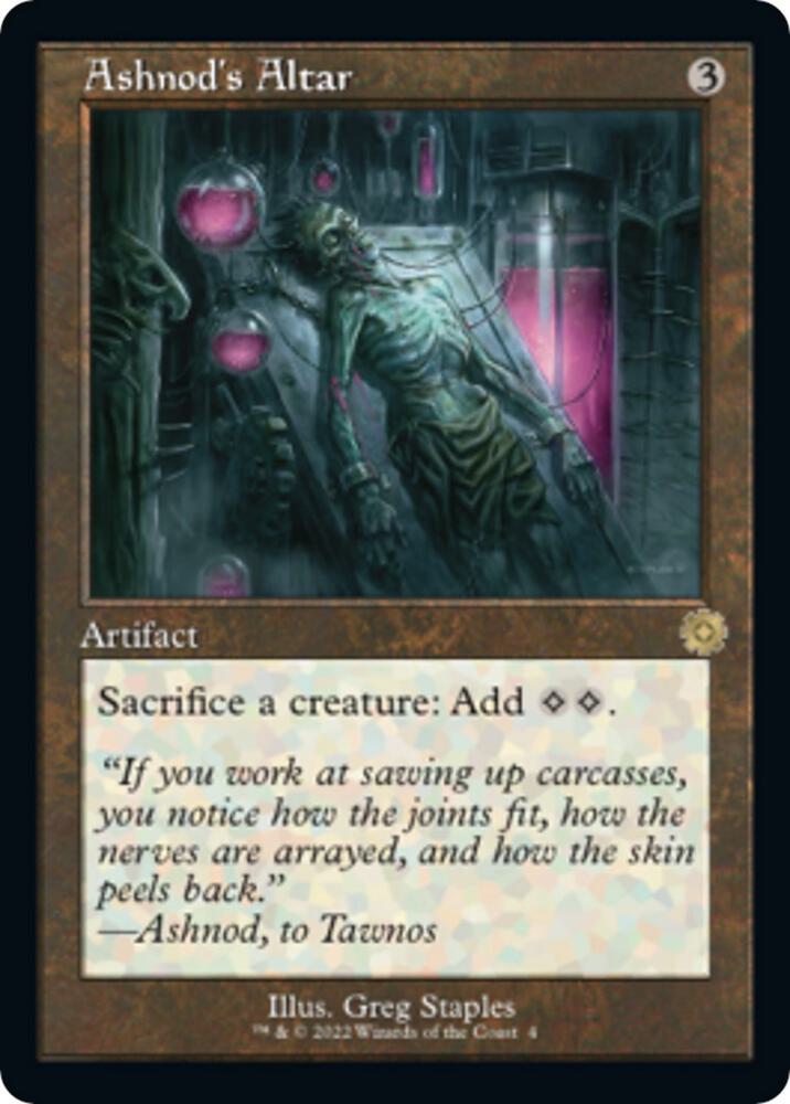CardboardCrack - Ashnod's Altar - The Brothers' War: Retro Frame Artifacts (BRR)
