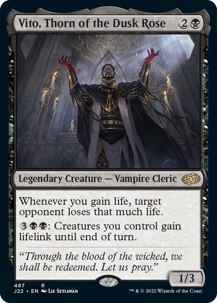 CardboardCrack - Vito, Thorn of the Dusk Rose - Jumpstart 2022 (J22)