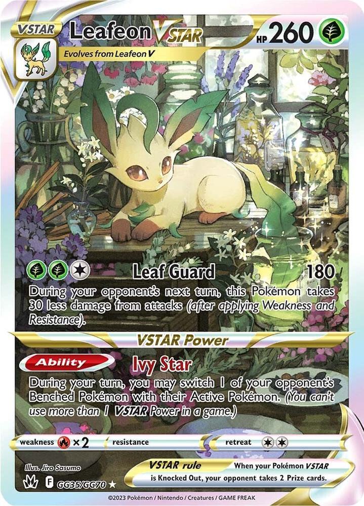 CardboardCrack - Leafeon VSTAR - SWSH: Crown Zenith: Galarian Gallery (CRZ:GG)