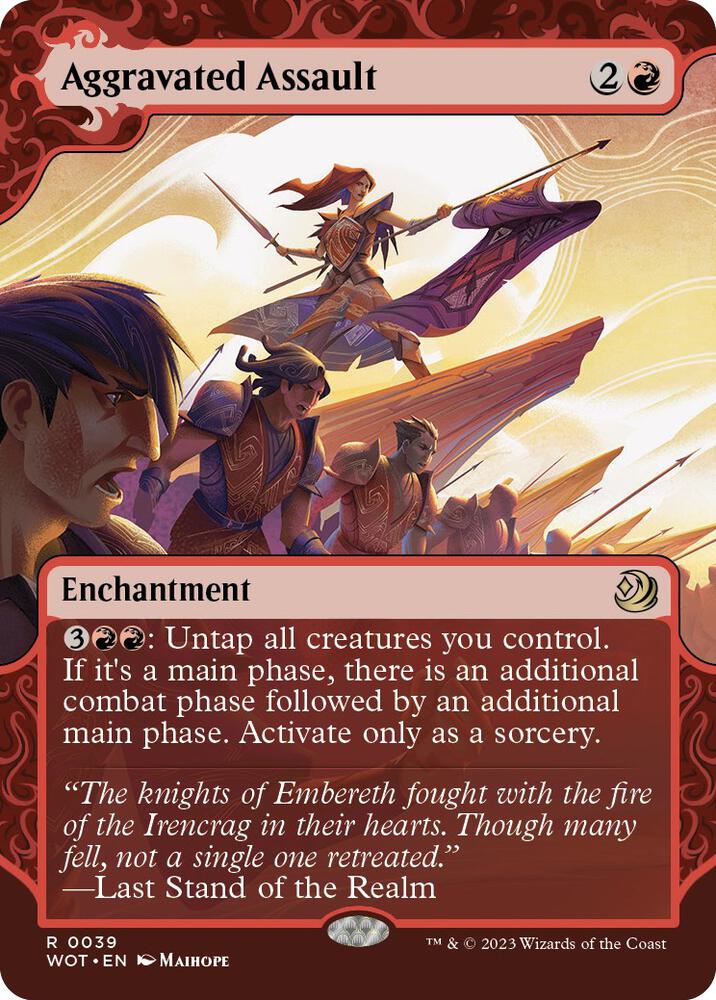 CardboardCrack - Aggravated Assault - Wilds of Eldraine: Enchanting Tales (WOT)