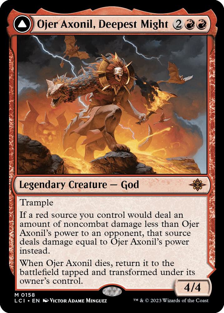 CardboardCrack - Ojer Axonil, Deepest Might - The Lost Caverns of Ixalan (LCI)