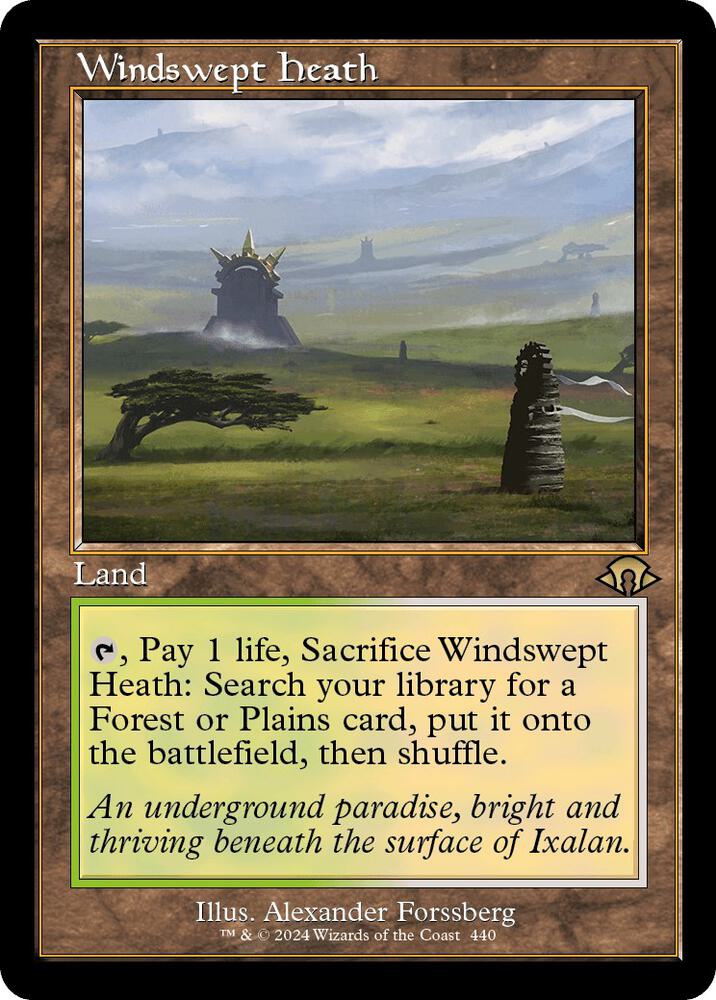 CardboardCrack - Windswept Heath (Retro Frame) - Modern Horizons 3 (MH3)