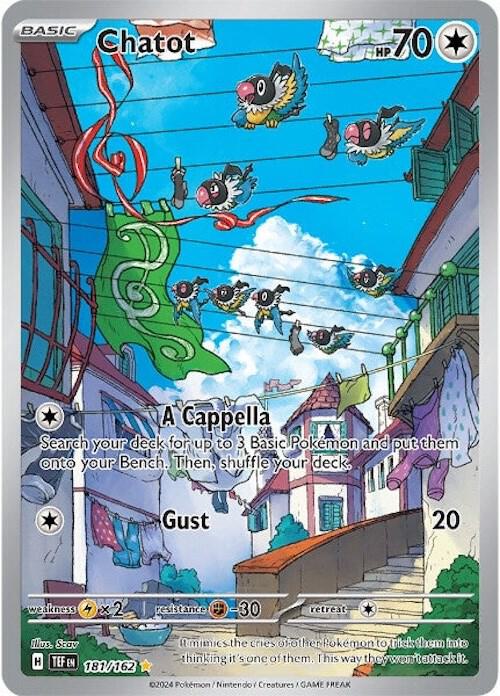 CardboardCrack - Chatot - 181/162 - SV05: Temporal Forces (TEF)