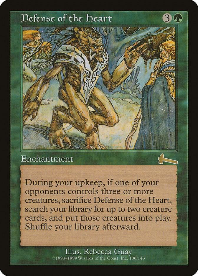 CardboardCrack - Defense of the Heart - Urza's Legacy (ULG)