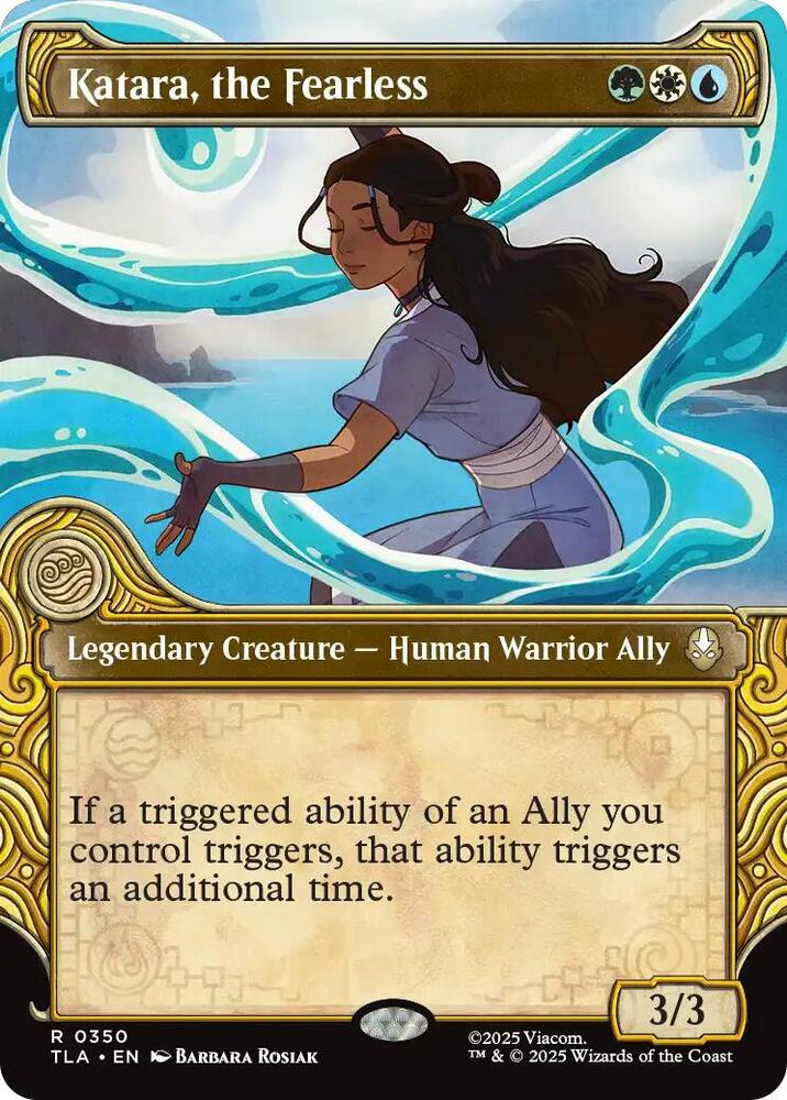 CardboardCrack - Katara, the Fearless (Showcase) - Avatar: The Last Airbender (TLA)