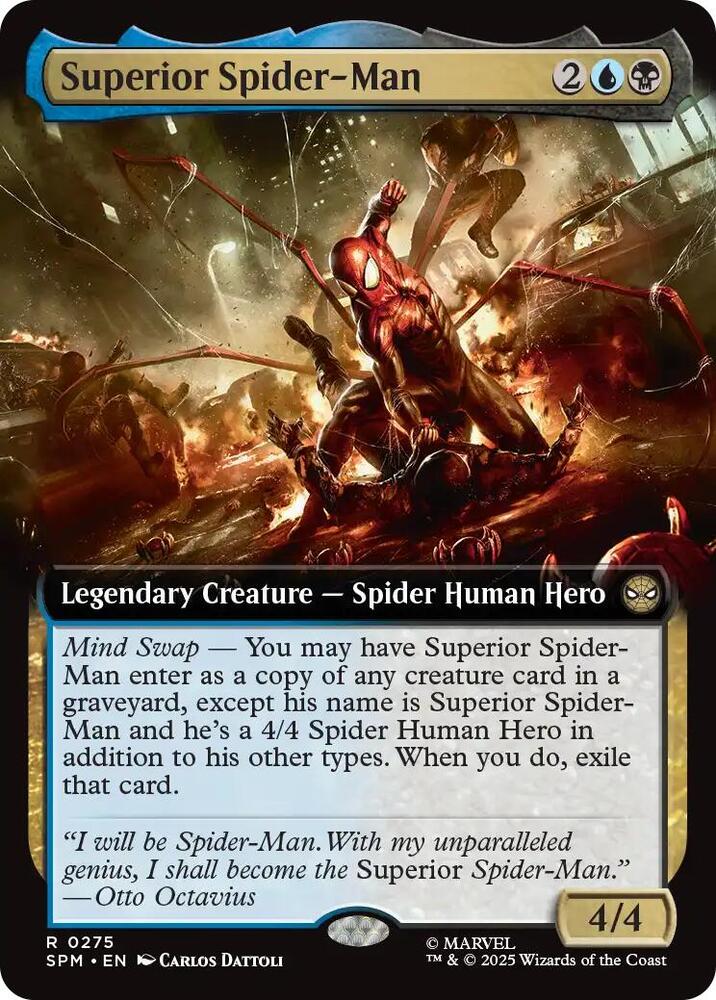 CardboardCrack - Superior Spider-Man (Extended Art) - Marvel's Spider-Man (SPM) - FOIL