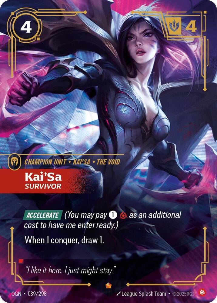 CardboardCrack - Kai'Sa - Survivor - Origins (OGN)