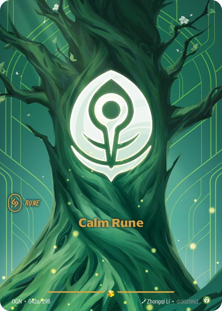 CardboardCrack - Calm Rune (Alternate Art) - Origins (OGN)