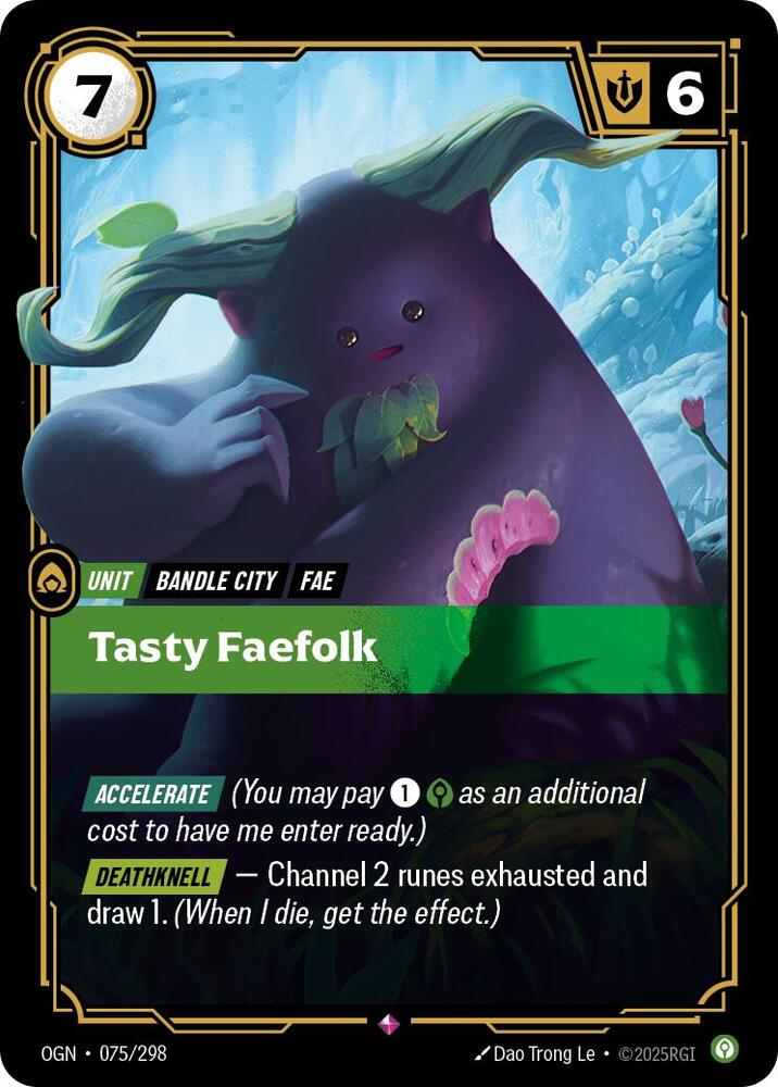 CardboardCrack - Tasty Faefolk - Origins (OGN)