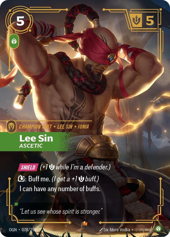 CardboardCrack - Lee Sin - Ascetic - Origins (OGN)