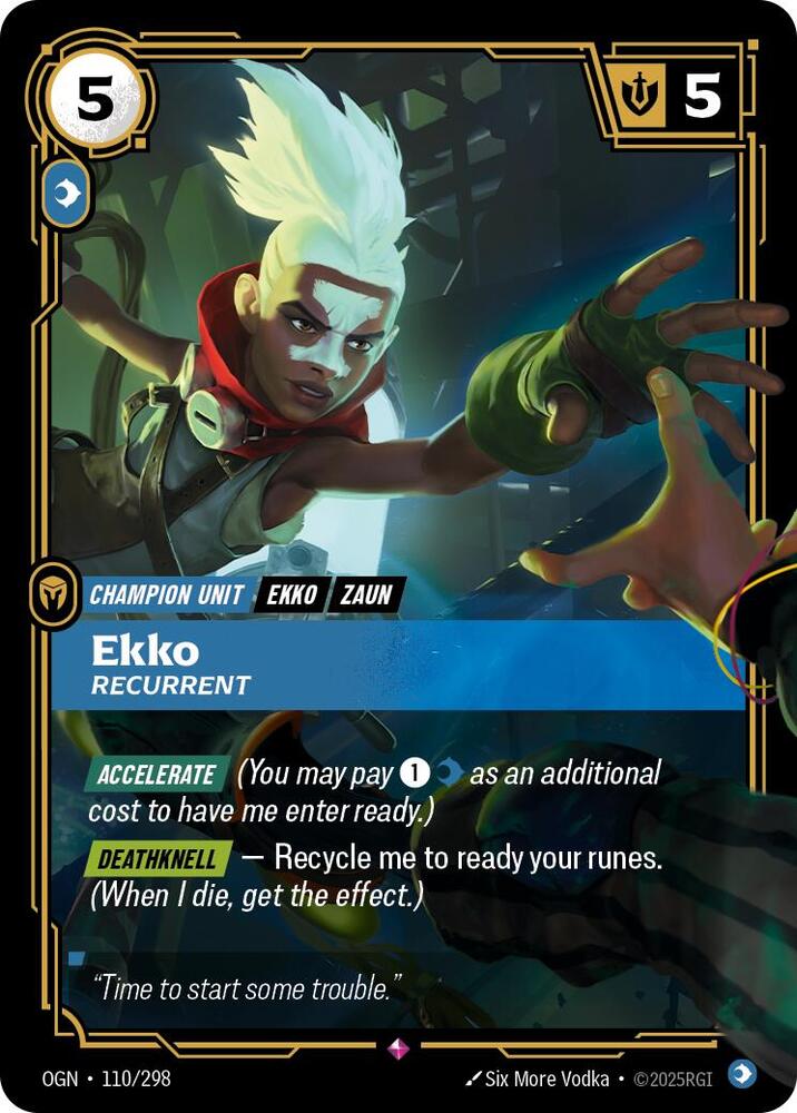 CardboardCrack - Ekko - Recurrent - Origins (OGN)