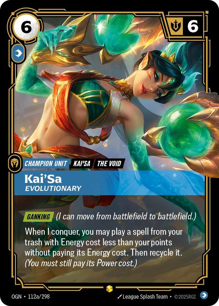 CardboardCrack - Kai'Sa - Evolutionary (Alternate Art) - Origins (OGN)