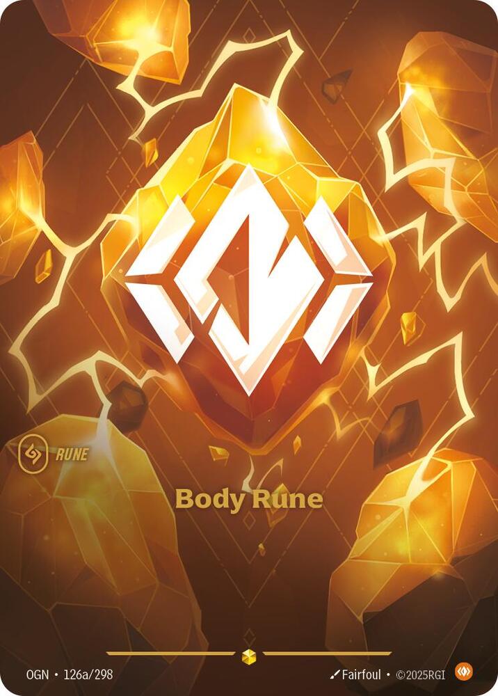 CardboardCrack - Body Rune (Alternate Art) - Origins (OGN)