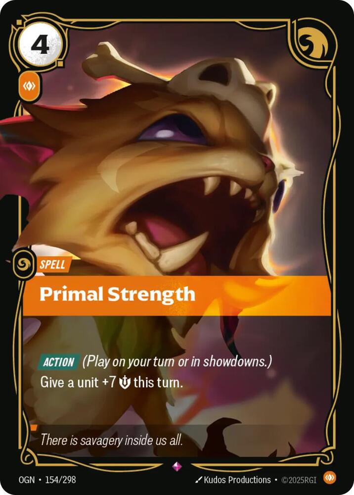 CardboardCrack - Primal Strength - Origins (OGN)
