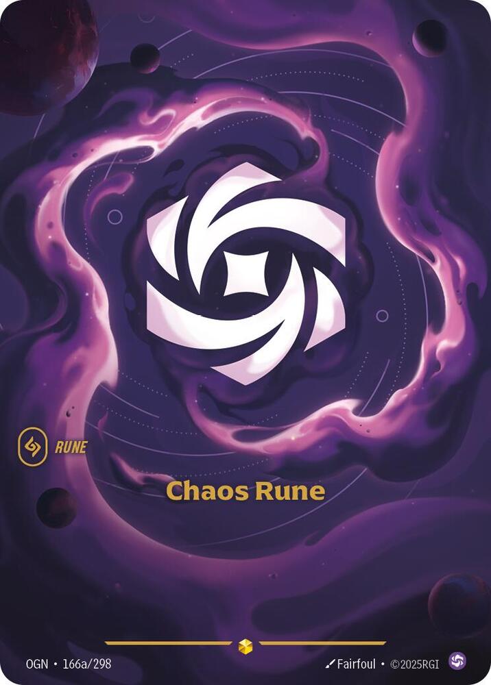 CardboardCrack - Chaos Rune (Alternate Art) - Origins (OGN)