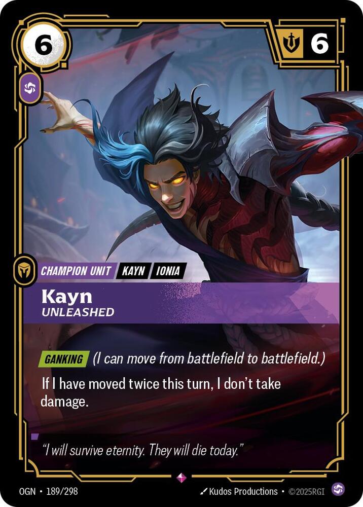 CardboardCrack - Kayn - Unleashed - Origins (OGN)