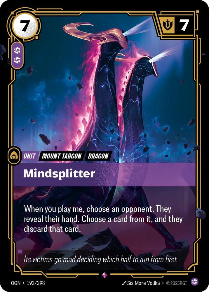CardboardCrack - Mindsplitter - Origins (OGN)