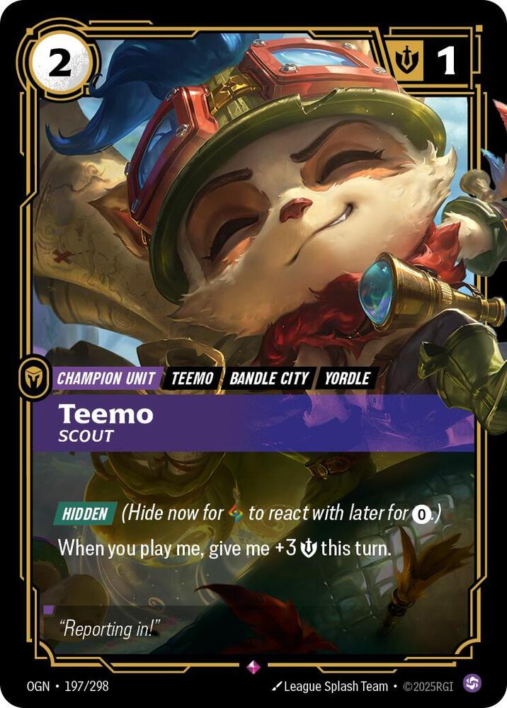 CardboardCrack - Teemo - Scout - Origins (OGN)