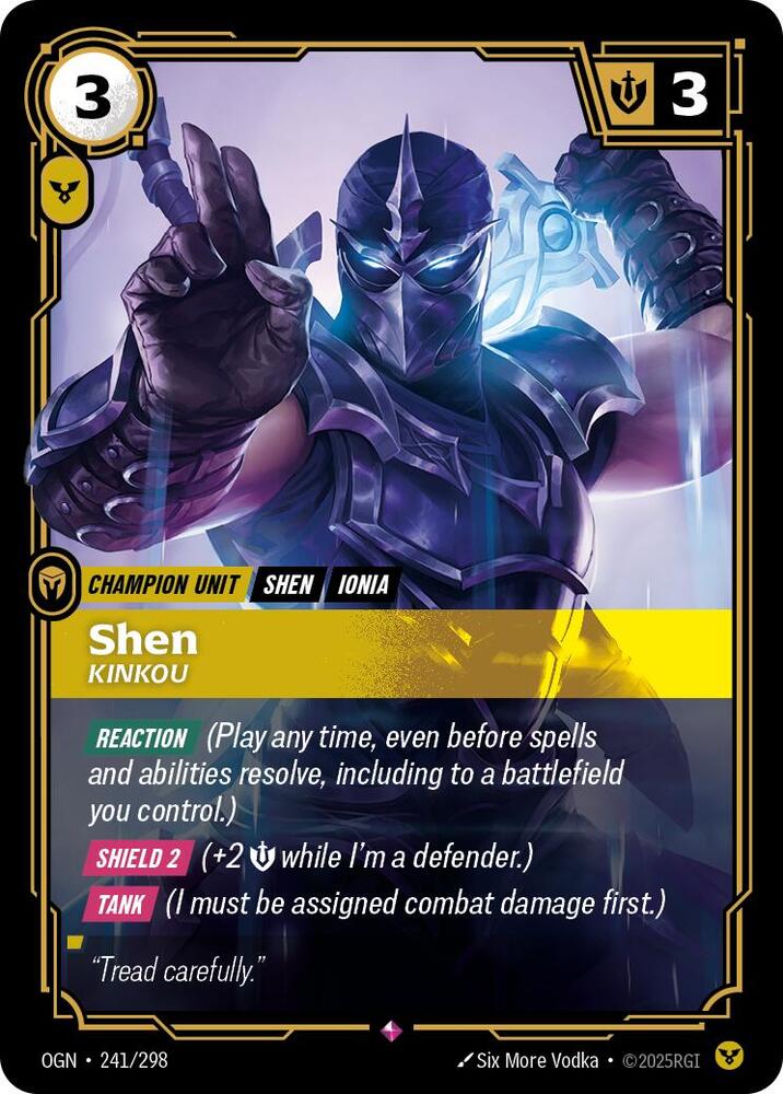 CardboardCrack - Shen - Kinkou - Origins (OGN)