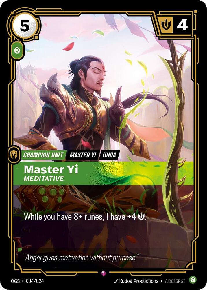 CardboardCrack - Master Yi - Meditative - Origins: Proving Grounds (OGS:PG)