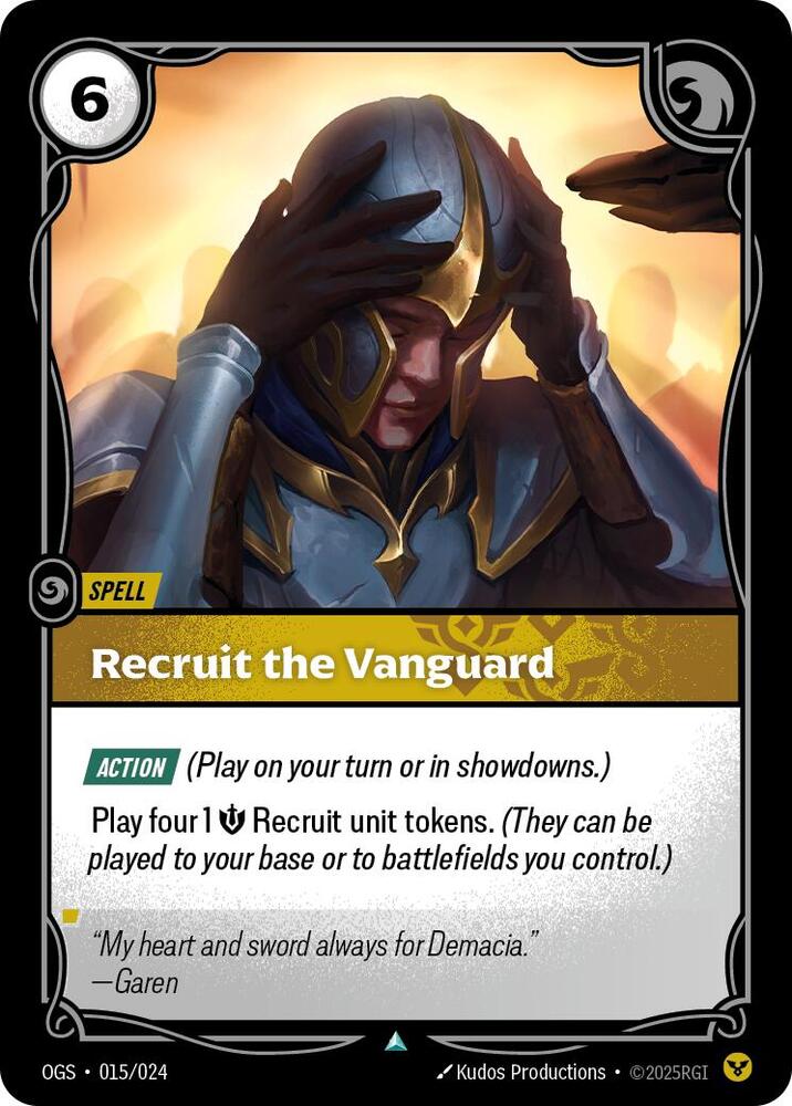 CardboardCrack - Recruit the Vanguard - Origins: Proving Grounds (OGS:PG)