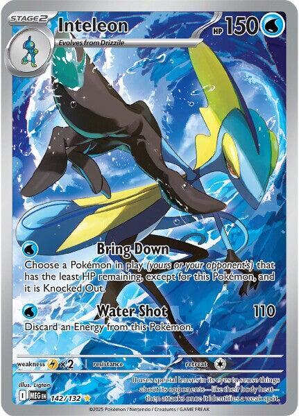 CardboardCrack - Inteleon - 142/132 - ME01: Mega Evolution (MEG)