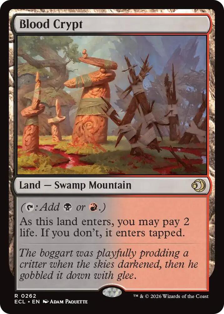CardboardCrack - Blood Crypt - Lorwyn Eclipsed (ECL)