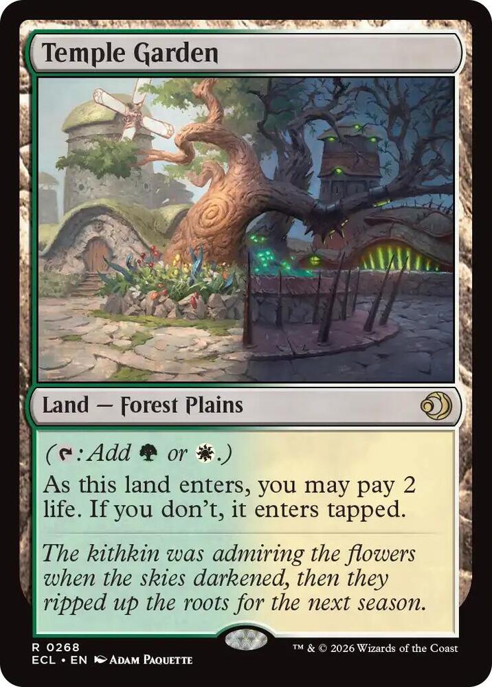 CardboardCrack - Temple Garden - Lorwyn Eclipsed (ECL)