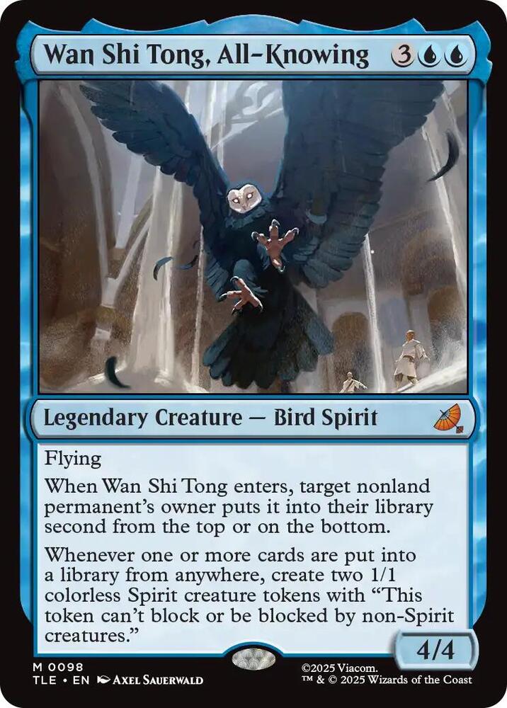CardboardCrack - Wan Shi Tong, All-Knowing - Avatar: The Last Airbender: Eternal-Legal (TLE) - FOIL