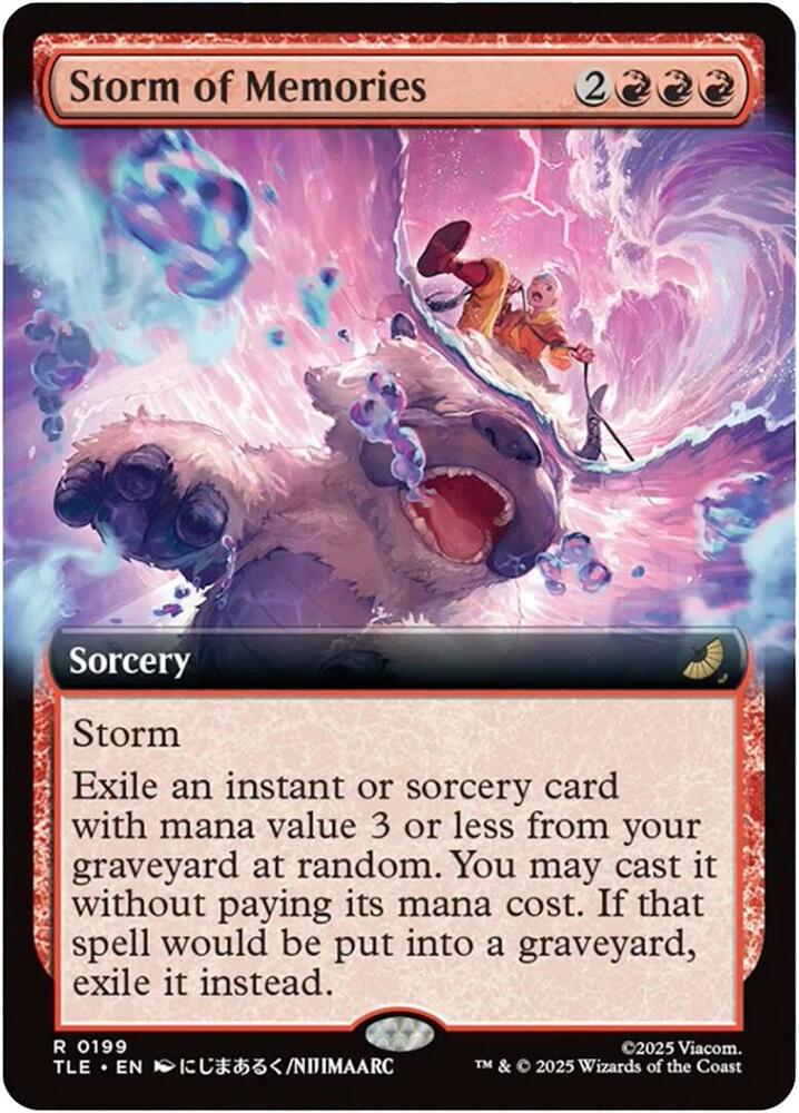 CardboardCrack - Storm of Memories (Extended Art) - Avatar: The Last Airbender: Eternal-Legal (TLE) - FOIL