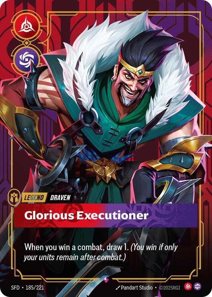 CardboardCrack - Draven - Glorious Executioner - Spiritforged (SPF)