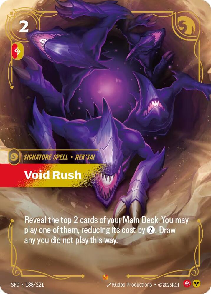 CardboardCrack - Void Rush - Spiritforged (SFD)